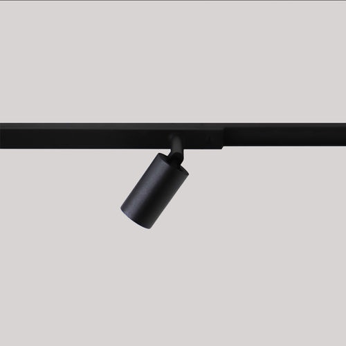 Светильник на рейке LED - TINY FOCUS 15 48V  - ONOK LUZ TECNICA - цилиндрический / из металла / для профессионального использования
