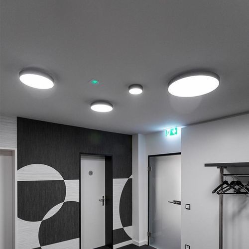 Современный потолочный светильник - ARVA - RIBAG Licht AG - круглый / круговой / из акрила
