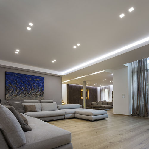 Встраиваемый даунлайт - GYPSUM_QD2 - LINEA LIGHT GROUP - LED / квадратный / IP20
