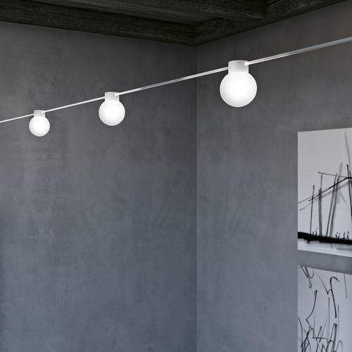 Светильник на кабеле LED - OH!-C1 - LINEA LIGHT GROUP - круглый / из алюминия / из стекла