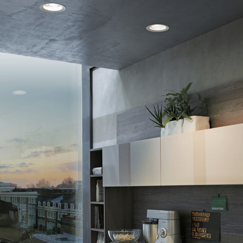 Встраиваемый даунлайт - OUTLOOK_C - LINEA LIGHT GROUP - LED / круглый / IP40