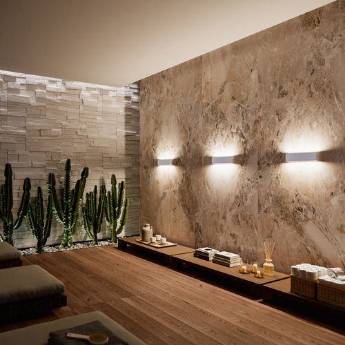 Современный настенный светильник - SATORI - LINEA LIGHT GROUP - для интерьера / из металла / линейный