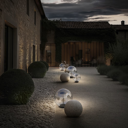 Столбик освещения для сада - Rolling Sky - LINEA LIGHT GROUP - современный / из алюминия / LED