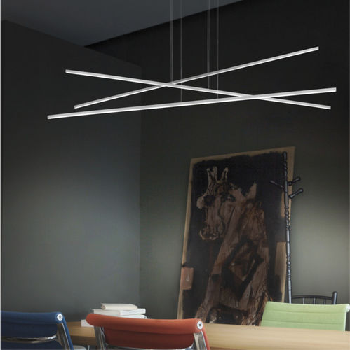 Подвесной светильник - STRAIGHT_P3 - LINEA LIGHT GROUP - LED / линейный / IP20