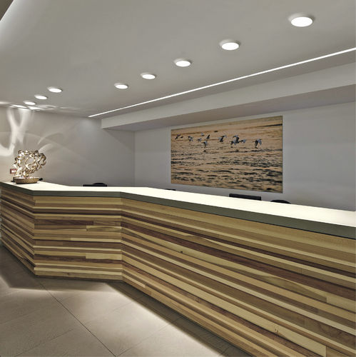 Встраиваемый даунлайт - GYPSUM_COLORING_R - LINEA LIGHT GROUP - LED / круглый / IP40