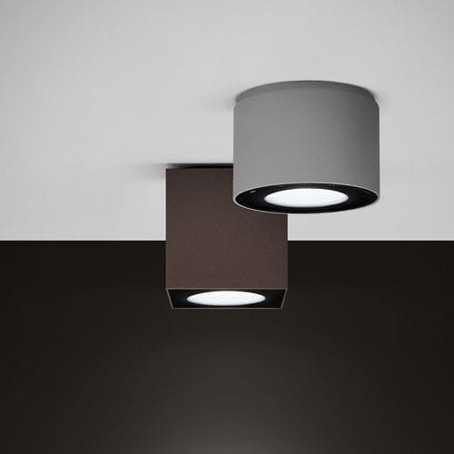 Современный потолочный светильник - PORTIK - LINEA LIGHT GROUP - круглый / квадратный / из гипса