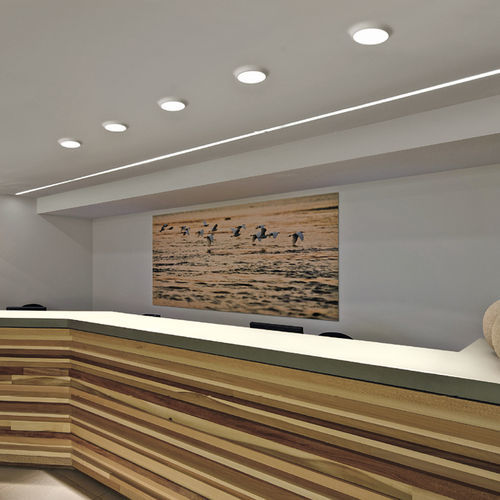 Встраиваемый даунлайт - GYPSUM_O1 - LINEA LIGHT GROUP - LED / квадратный / IP44