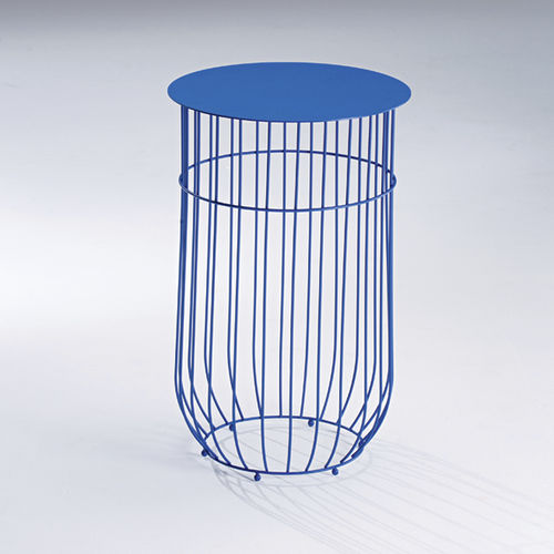 Современный журнальный столик - CYLINDER - Siru Lighting - из железа / с основанием из стали / с проволочным основанием