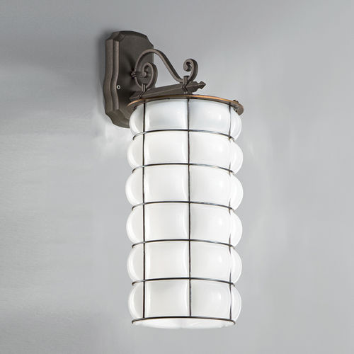 Классический настенный светильник - CORNO DUCALE - Siru Lighting - для наружного применения / из металла / из дутого стекла