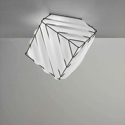 Потолочный светильник минималистский дизайн - DADO - Siru Lighting - кубический / из металлической проволоки / из дутого стекла