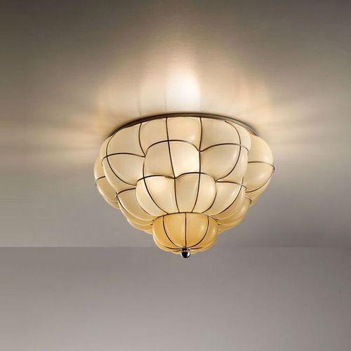 Современный потолочный светильник - POUFF - Siru Lighting - другие формы / из металлической проволоки / из дутого стекла