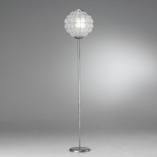 Напольная лампа - POUFF - Siru Lighting - из металла / из дутого стекла / современная
