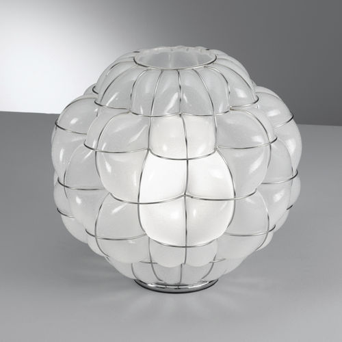 Настольная лампа - POUFF - Siru Lighting - из металлической проволоки / из дутого стекла / современная