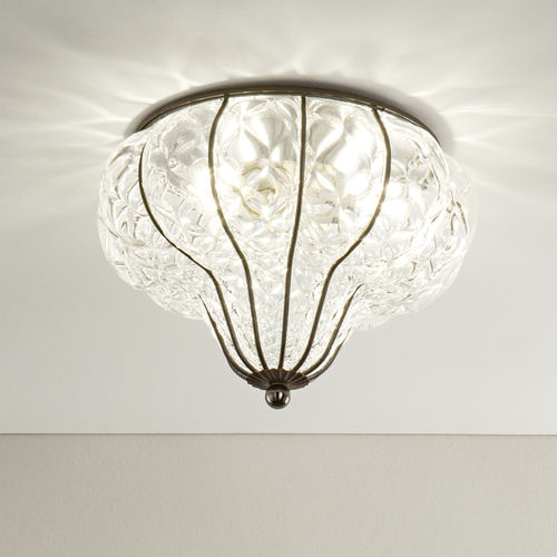 Современный потолочный светильник - CARRO - Siru Lighting - круглый / скульптурный / из дутого стекла