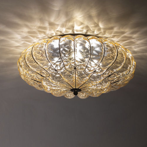 Классический потолочный светильник - SOLE - Siru Lighting - круглый / скульптурный / из металлической проволоки