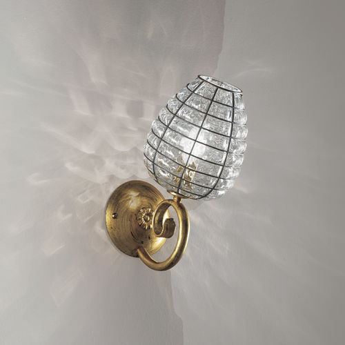 Классический настенный светильник - ALVEARE - Siru Lighting - для интерьера / из металла / из дутого стекла