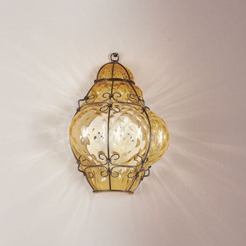 Классический настенный светильник - CLASSIC - Siru Lighting - для интерьера / из металлической проволоки / венецианское стекло