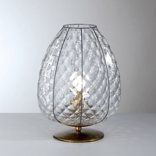 Настольная лампа - GEMMA - Siru Lighting - из металлической проволоки / из дутого стекла / классическая