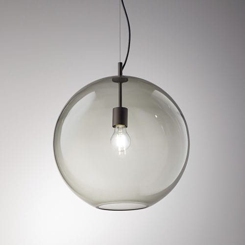 Подвесная лампа - BOSTON - Siru Lighting - из дымчатого стекла / из дутого стекла / современная
