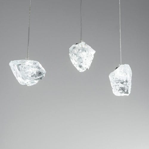 Подвесная лампа - SASSI - Siru Lighting - из дутого стекла / органический дизайн / проводная