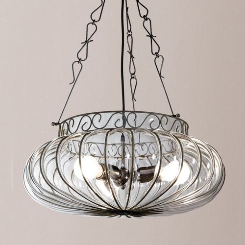Подвесная лампа - HAREM - Siru Lighting - из металлической проволоки / из дутого стекла / классическая