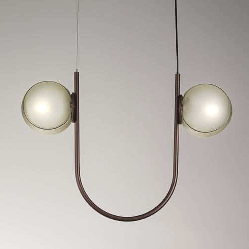 Подвесная лампа - FLORET - Siru Lighting - из дутого стекла / современная / проводная