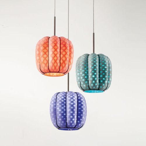 Подвесная лампа - NEST - Siru Lighting - из дутого стекла / современная / проводная