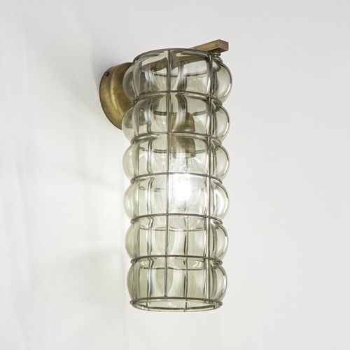 Классический настенный светильник - CORNO DUCALE - Siru Lighting - для интерьера / из дымчатого стекла / из дутого стекла