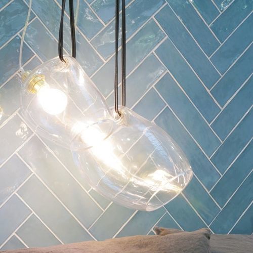 Подвесная лампа - LAGOON - Siru Lighting - из дутого стекла / из муранского стекла / из дымчатого стекла