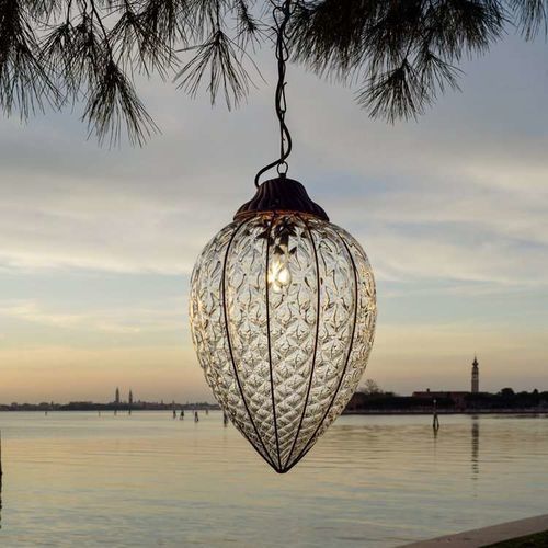 Лампа на стойке - POVEGLIA - Siru Lighting - из стекла / современная / проводная