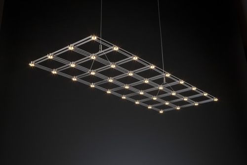 Подвесной светильник - FRAME - Quasar Holland - LED / прямоугольный / IP20