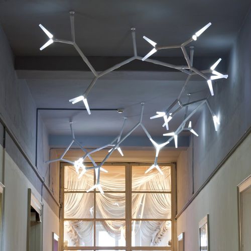 Современный потолочный светильник - SPARKS - Quasar Holland - из алюминия / LED / для бытового использования