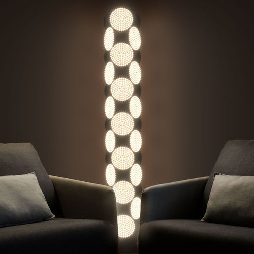 Напольная лампа - TOTEM DOT - PROLICHT - из металла / современная / беспроводная