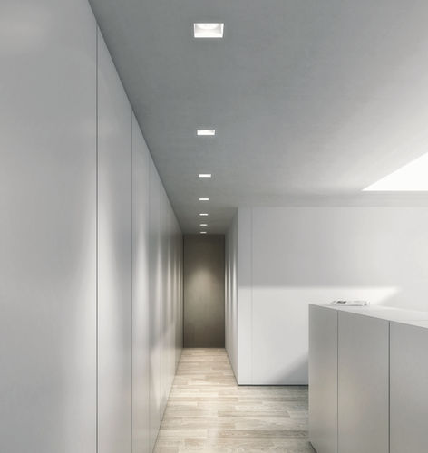 Встраиваемый даунлайт - CAVE - PROLICHT - для потолков / LED / квадратный