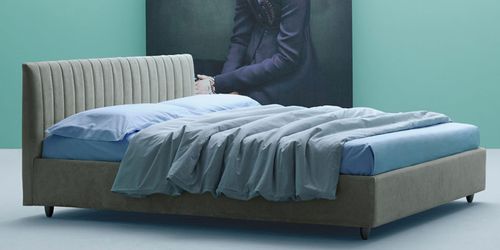 Двуспальная кровать - BOUDOIR - FRAU FLEX - современная / обитая / из ткани
