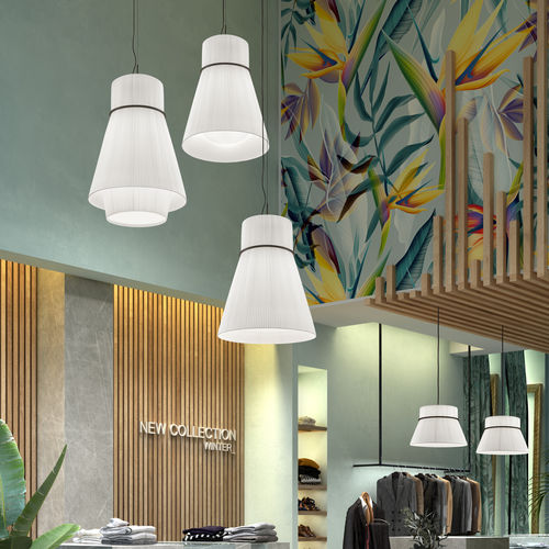 Подвесная лампа - FOLIE S/70.2 - BOVER Barcelona - из алюминия / из стали / из поликарбоната