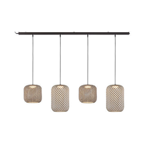 Светильник на рейке LED - NANS PF/31.2/4L Outrack - BOVER Barcelona - цилиндрический / из алюминия / из нержавеющей стали