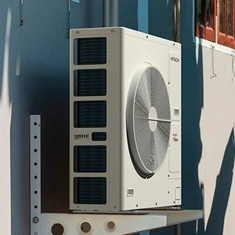 Тепловой насос воздух/воздух - VRF - HITACHI - для домашнего использования / для наружного применения / сплит
