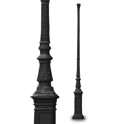 Столб для освещения - ARCADIA - Salvi Lighting - из литого алюминия / из полиуретана
