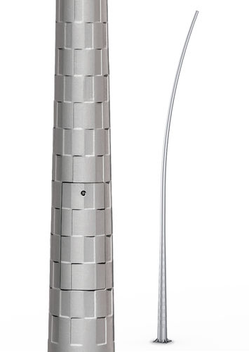 Столб для освещения - ATLAS C - Salvi Lighting - из гальванизированной стали / из литого алюминия