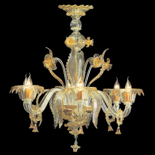 Классическая люстра - 6823 - Arte di Murano - из муранского стекла / торшер / накаливания