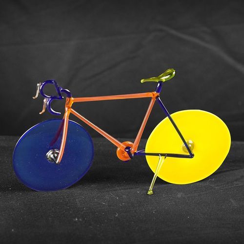 Скульптура из муранского стекла - BIKE - Arte di Murano - ручной работы / отдельностоящая / для профессионального использования