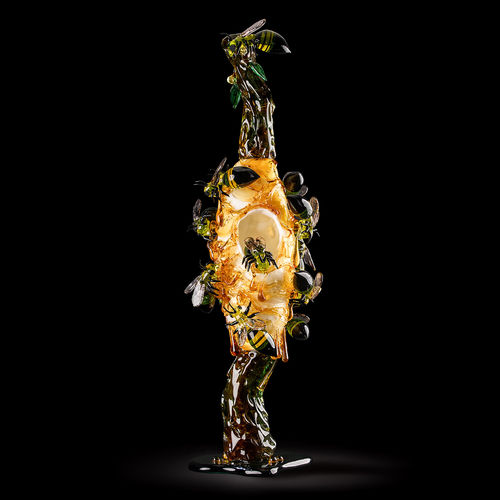 Скульптура из муранского стекла - 6087/1/COL - Arte di Murano - Сделано в Италии / по индивидуальному заказу / напольная