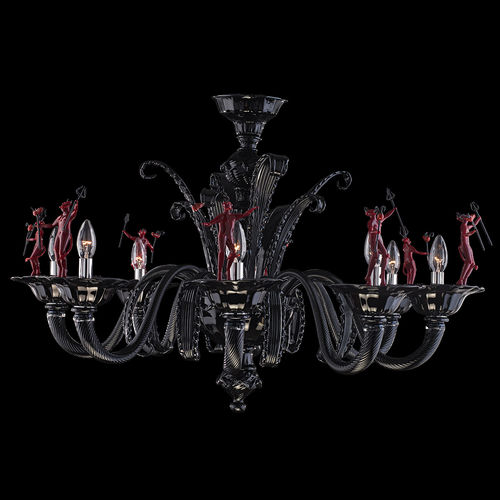 Люстра уникальный дизайн - 7996 - Arte di Murano - из дутого стекла / из муранского стекла / 12 лампочек