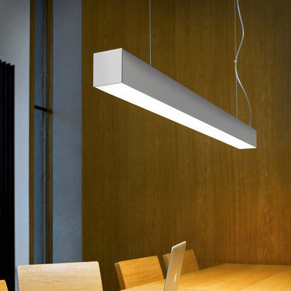 Видимый светильник - P.MAKRO - planlicht - подвесной / LED / линейный