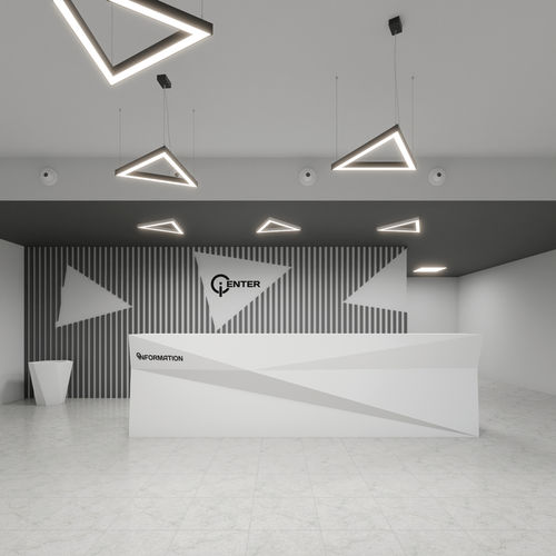 Подвесной светильник - MINI - PXF LIGHTING - видимый / LED / треугольный