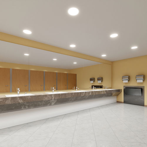 Встраиваемый даунлайт - BARI Q - PXF LIGHTING - LED / круглый / IP44