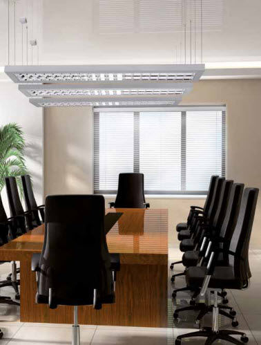 Подвесной светильник - TRACK - PXF LIGHTING - флюоресцентный / линейный / IP20