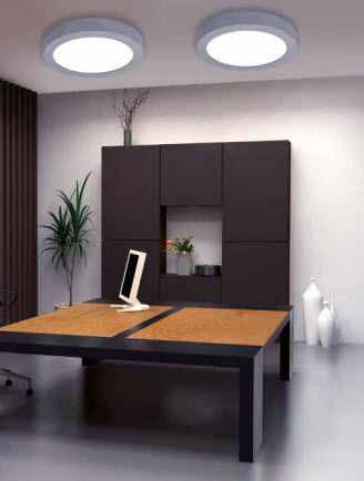 Видимый светильник - FINESTRA RING - PXF LIGHTING - встраиваемый в потолок / LED / круглый
