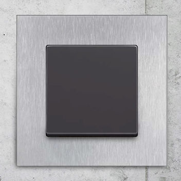 Клавишный переключатель - carat® - ABB Home and Building Automation - встраиваемый / из термопластика / из нержавеющей стали